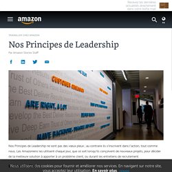 Nos Principes de Leadership