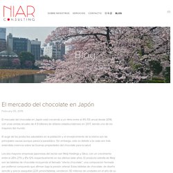 Sobre Nosotros, Contacto, BlogEl mercado del chocolate en Japón — Niar Consulting