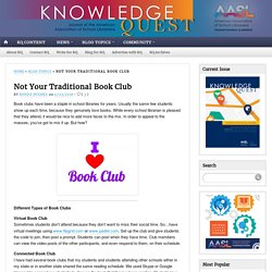 Not Your Traditional Book Club