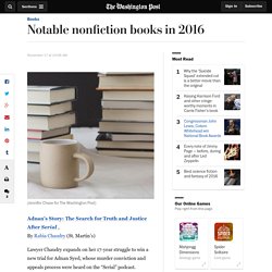 Notable nonfiction books in 2016