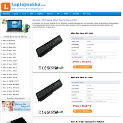 ASUS A32-N61 Laptop Akku, A32-N61 notebook Batterien Ladegerät / Netzteil