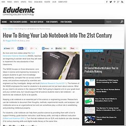 How To Bring Your Lab Notebook Into The 21st Century