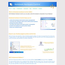 Notebook Hardware Control