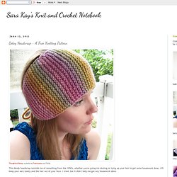Betsy Headwrap ~ A Free Knitting Pattern