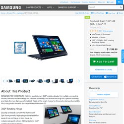 Notebook 9 spin (13.3" LED QHD+ / Core ™ i7)