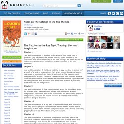 Notes on The Catcher in the Rye Themes