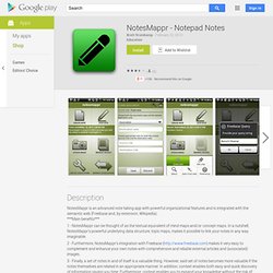 NotesMappr - Notepad Notes - Applicazioni Android su Google Play