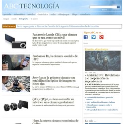 Noticias sobre fotografía y cámaras digitales en ABC