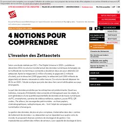 4 notions pour comprendre - Big b@ng data : l'explosion des données