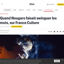 Quand Nougaro faisait swinguer les mots, sur France Culture