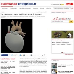 Un nouveau coeur artificiel testé à Nantes