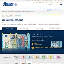 Le nouveau billet de 20 euros - BCE – Notre Monnaie