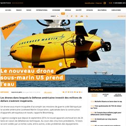 Le nouveau drone sous-marin US prend l’eau