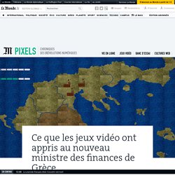 Ce que les jeux vidéo ont appris au nouveau ministre des finances de Grèce