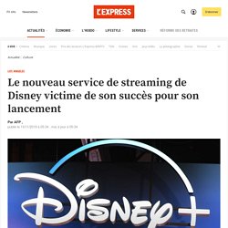 Le nouveau service de streaming de Disney victime de son succès pour son lancement