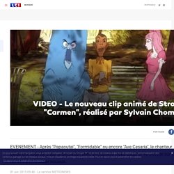 VIDEO - Le nouveau clip animé de Stromae, "Carmen", réalisé par Sylvain Chomet