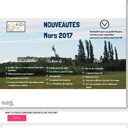 Nouveautés -Mars 2017 by cdisaussaye on Genially