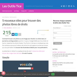 5 nouveaux sites pour trouver des photos libres de droits – Les Outils Tice