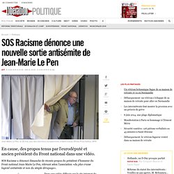 Pour Marine Le Pen, Jean-Marie Le Pen a commis une «faute politique»