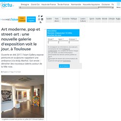 Art moderne, pop et street-art : une nouvelle galerie d'exposition voit le jour, à Toulouse