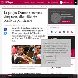 Le projet Démos s’ouvre à cinq nouvelles villes de banlieue parisienne