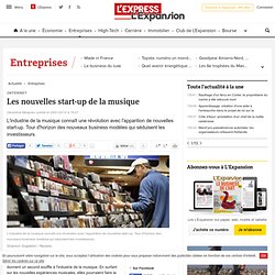 Les nouvelles start-up de la musique - LExpress.fr