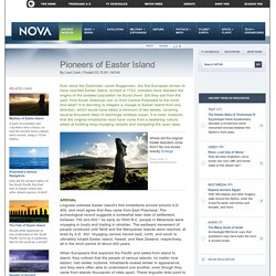 Pioneers of Easter Island