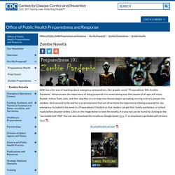 Read CDC's #ZombieComic Preparedness 101 Zombie Pandemic