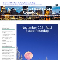 November 2021 Best Real Estate Articles