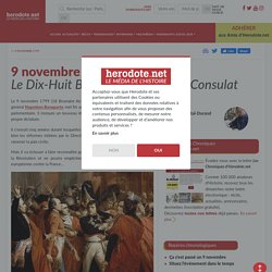 9 novembre 1799 - Bonaparte clôture la Révolution