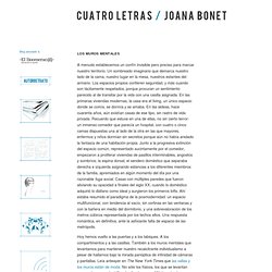noviembre « 2011 « Cuatro Letras / Joana Bonet