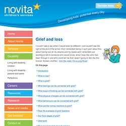 Novita Children’s Services - Grief and loss