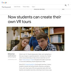 Now students can create their own VR tours