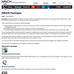 NRICH Packages