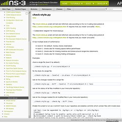 ns-3: check-style.py