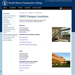 NSCC - Campus Locations