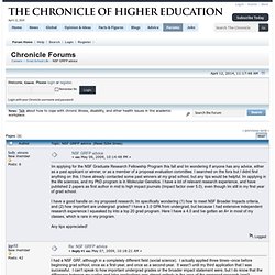 NSF GRFP advice