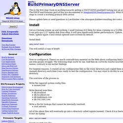 HowTo / BuildPrimaryDNSServer browse