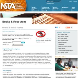 NSTA: Freebies for Science Teachers