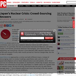 Japan's Nuclear Crisis: Crowd-Sourcing Answers