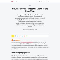 NuConomy Announces the Death of the Page View - ReadWriteWeb