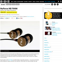 NuForce NE-700M/X Earphones