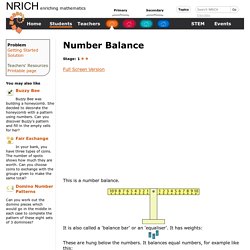 Number Balance