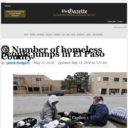 Number of homeless people jumps in El Paso County