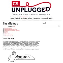 Binary Numbers ← Computer Science Unplugged