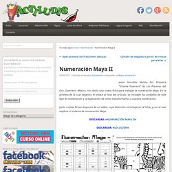 Numeración Maya II