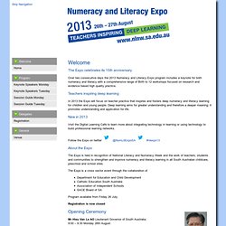Numeracy and Literacy Expo 2013