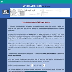 numeration-babylo - mathaulogis