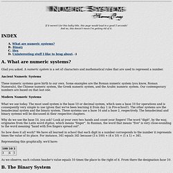 Numeric Systems Home Page