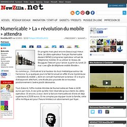 Numericable > La « révolution du mobile » attendra